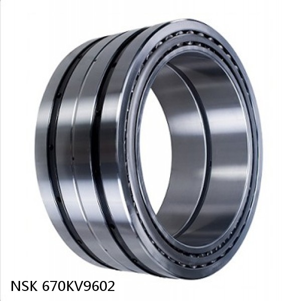 670KV9602 NSK Four-Row Tapered Roller Bearing #1 small image