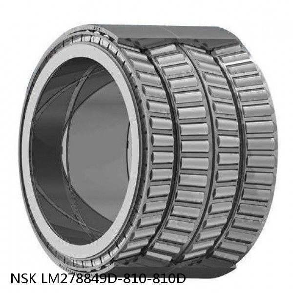 LM278849D-810-810D NSK Four-Row Tapered Roller Bearing #1 small image
